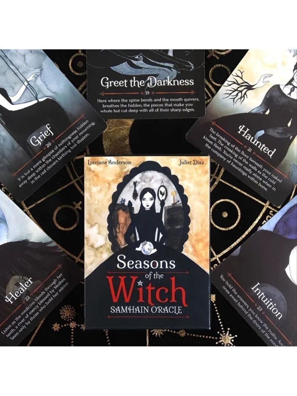 Seasons of the Witch: Samhain Oracle Diaz Anderson Tarot Card Deck